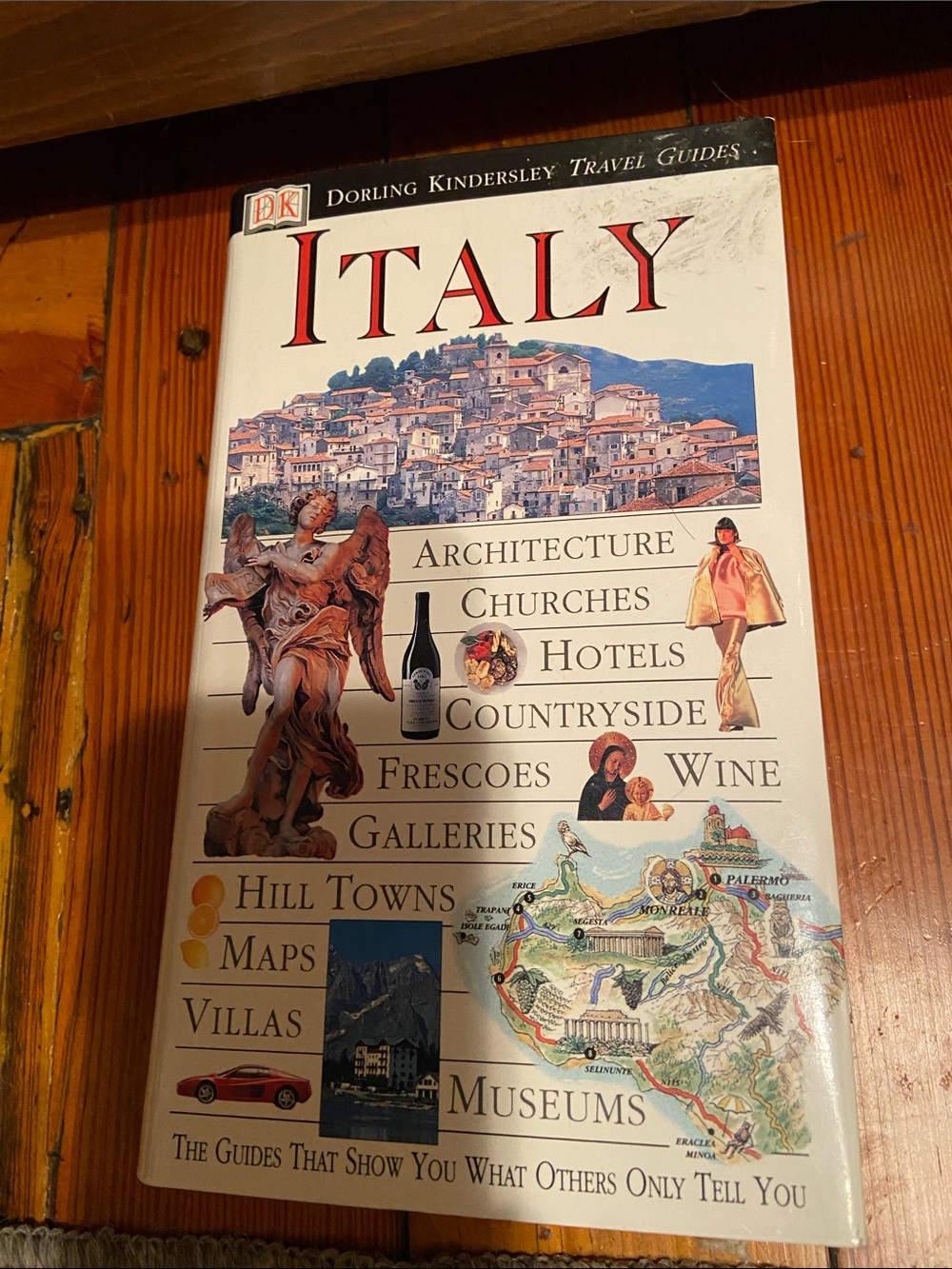 DK Italy trip Travel Guide book hotel Illustrated photos vacation Architecture